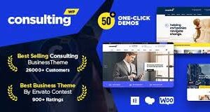 Consulting – Business, Finance WordPress Theme