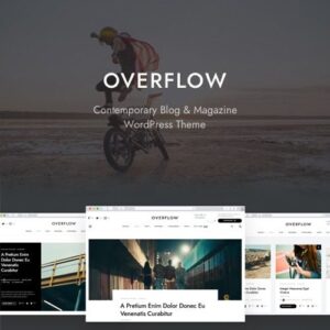 Overflow - Contemporary Blog & Magazine WordPress Theme