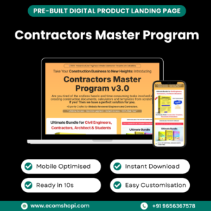Landing Page - Contractors Master Program