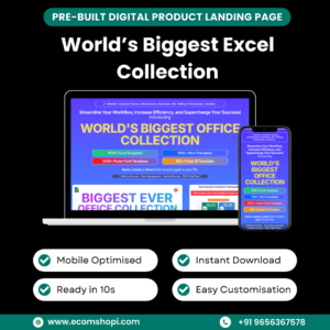 Landing Page - World’s Biggest Excel Collection