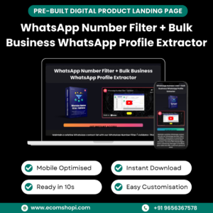 Landing Page - WhatsApp Number Filter + Bulk Business WhatsApp Profile Extractor