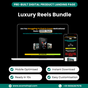 Landing Page - Luxury Reels Bundle