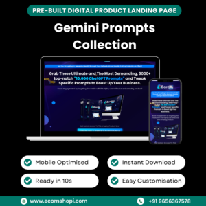 Landing Page - Gemini Prompts Bundle