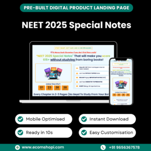 Landing Page - NEET 2025 Special Notes