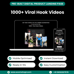 Landing Page - Viral Hook Videos Bundle