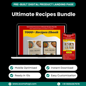 Landing Page - Ultimate Recipes Bundle