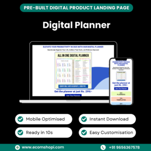 Landing Page - Digital Planner