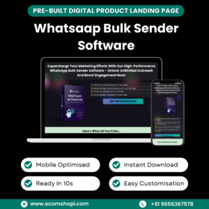 Landing Page - Whatsaap Bulk Sender Software