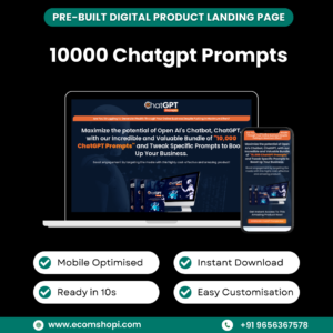 Landing Page - 10000 Chatgpt Prompts