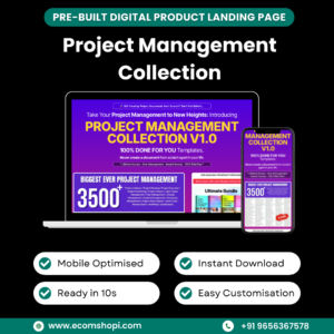 Landing Page - Project Management Collection